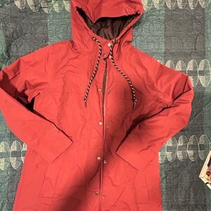 Eddie Bauer Women's Cherry Red Ski Jacket